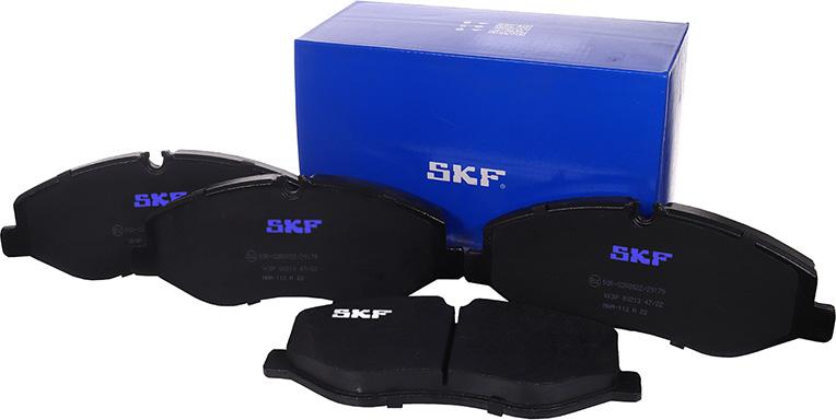SKF VKBP 80213 - Гальмівні колодки, дискові гальма autozip.com.ua