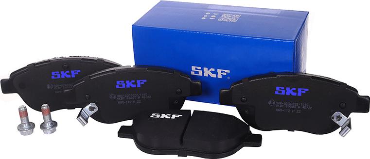 SKF VKBP 80280 A - Гальмівні колодки, дискові гальма autozip.com.ua