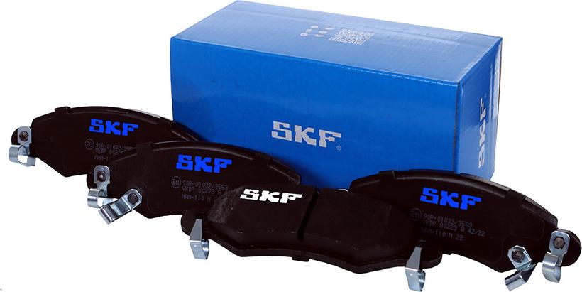 SKF VKBP 80223 A - Гальмівні колодки, дискові гальма autozip.com.ua