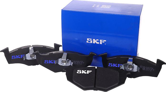 SKF VKBP 80278 - Гальмівні колодки, дискові гальма autozip.com.ua