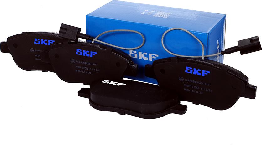 SKF VKBP 80766 E - Гальмівні колодки, дискові гальма autozip.com.ua