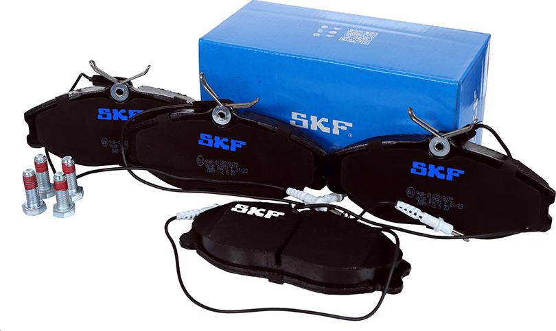 SKF VKBP 80771 E - Гальмівні колодки, дискові гальма autozip.com.ua