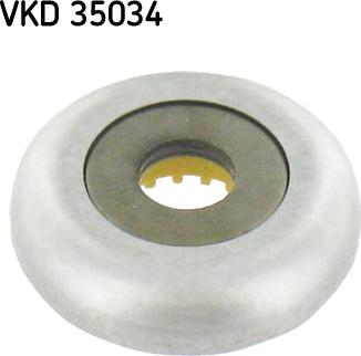 SKF VKD 35034 - Підшипник кочення, опора стійки амортизатора autozip.com.ua