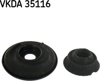 SKF VKDA 35116 - Опора стійки амортизатора, подушка autozip.com.ua