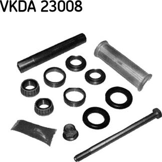 SKF VKDA 23008 - Ремкомплект, підвіска колеса autozip.com.ua