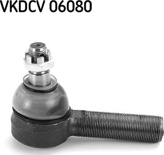 SKF VKDCV 06080 - Наконечник рульової тяги, кульовий шарнір autozip.com.ua