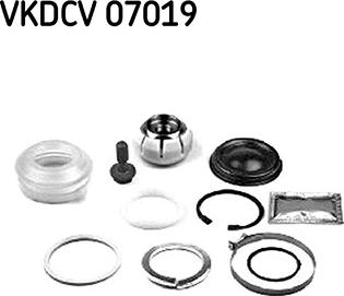 SKF VKDCV 07019 - Ремонтний комплект, важіль підвіски autozip.com.ua