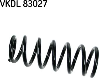 SKF VKDL 83027 - Пружина ходової частини autozip.com.ua