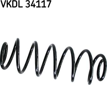 SKF VKDL 34117 - Пружина ходової частини autozip.com.ua