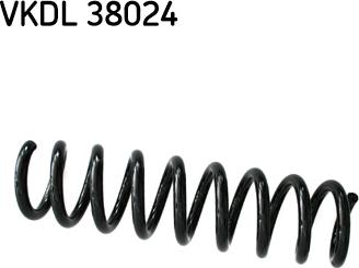 SKF VKDL 38024 - Пружина ходової частини autozip.com.ua