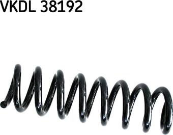 SKF VKDL 38192 - Пружина ходової частини autozip.com.ua