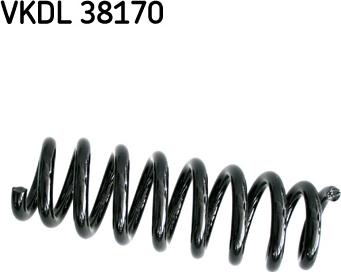 SKF VKDL 38170 - Пружина ходової частини autozip.com.ua