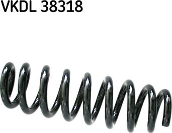 SKF VKDL 38318 - Пружина ходової частини autozip.com.ua