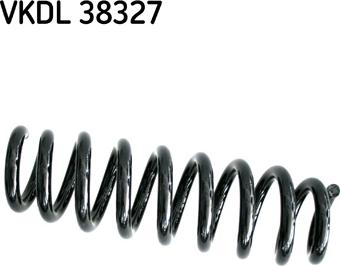 SKF VKDL 38327 - Пружина ходової частини autozip.com.ua