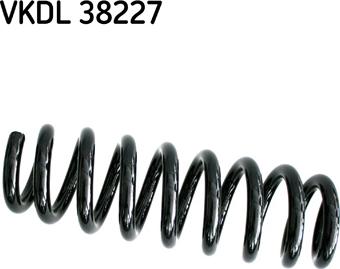 SKF VKDL 38227 - Пружина ходової частини autozip.com.ua