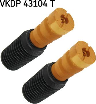 SKF VKDP 43104 T - Пилозахисний комплект, амортизатор autozip.com.ua