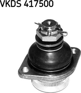 SKF VKDS 417500 - Шарова опора, несучий / направляючий шарнір autozip.com.ua