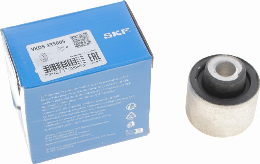 SKF VKDS 435005 - Сайлентблок, важеля підвіски колеса autozip.com.ua