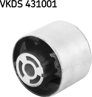SKF VKDS 431001 - Сайлентблок, важеля підвіски колеса autozip.com.ua