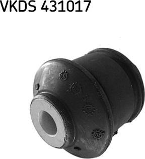 SKF VKDS 431017 - Сайлентблок, важеля підвіски колеса autozip.com.ua