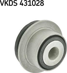SKF VKDS 431028 - Сайлентблок, важіль підвіски колеса autozip.com.ua