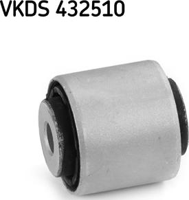 SKF VKDS 432510 - Сайлентблок, важеля підвіски колеса autozip.com.ua