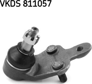 SKF VKDS 811057 - Шарова опора, несучий / направляючий шарнір autozip.com.ua