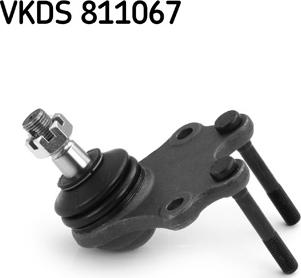 SKF VKDS 811067 - Шарова опора, несучий / направляючий шарнір autozip.com.ua