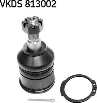 SKF VKDS 813002 - Шарова опора, несучий / направляючий шарнір autozip.com.ua