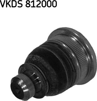 SKF VKDS 812000 - Шарова опора, несучий / направляючий шарнір autozip.com.ua