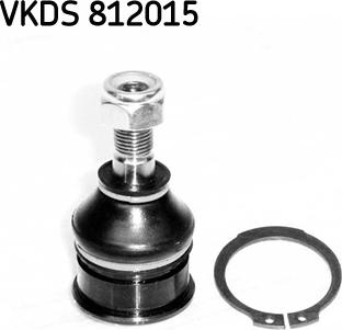 SKF VKDS 812015 - Шарова опора, несучий / направляючий шарнір autozip.com.ua