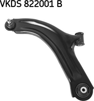 SKF VKDS 822001 B - Важіль незалежної підвіски колеса autozip.com.ua