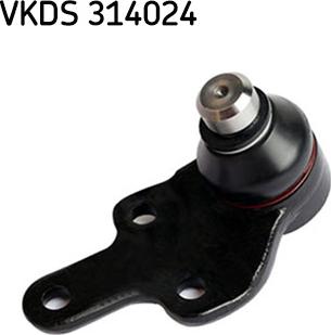 SKF VKDS 314024 - Шарова опора, несучий / направляючий шарнір autozip.com.ua