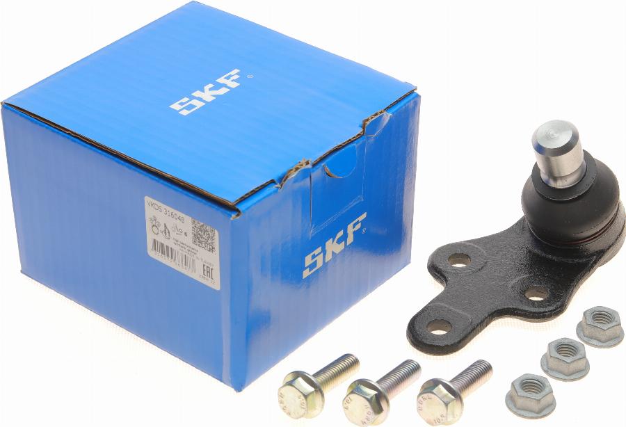 SKF VKDS 316048 - Шарова опора, несучий / направляючий шарнір autozip.com.ua