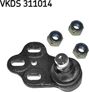 SKF VKDS 311014 - Шарова опора, несучий / направляючий шарнір autozip.com.ua