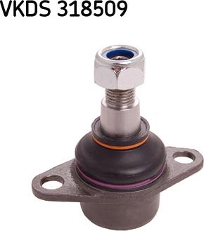 SKF VKDS 318509 - Шарова опора, несучий / направляючий шарнір autozip.com.ua