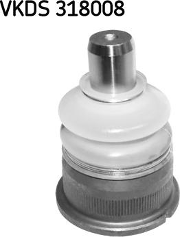 SKF VKDS 318008 - Шарова опора, несучий / направляючий шарнір autozip.com.ua
