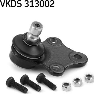 SKF VKDS 313002 - Шарова опора, несучий / направляючий шарнір autozip.com.ua
