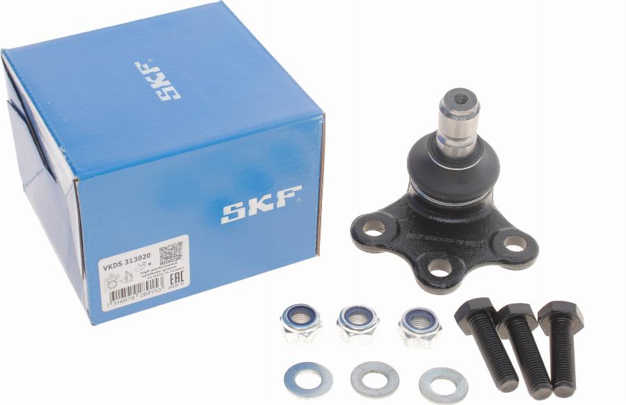 SKF VKDS 313020 - Шарова опора, несучий / направляючий шарнір autozip.com.ua