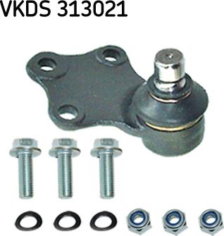 SKF VKDS 313021 - Шарова опора, несучий / направляючий шарнір autozip.com.ua