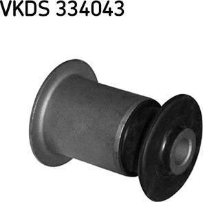 SKF VKDS 334043 - Втулка, балка мосту autozip.com.ua