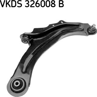 SKF VKDS 326008 B - Важіль незалежної підвіски колеса autozip.com.ua