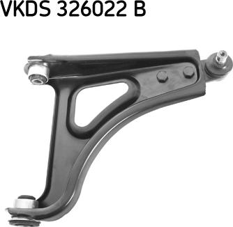 SKF VKDS 326022 B - Важіль незалежної підвіски колеса autozip.com.ua