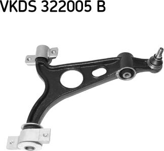 SKF VKDS 322005 B - Важіль незалежної підвіски колеса autozip.com.ua