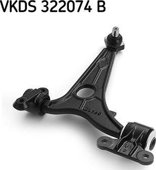 SKF VKDS 322074 B - Важіль незалежної підвіски колеса autozip.com.ua