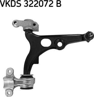 SKF VKDS 322072 B - Важіль незалежної підвіски колеса autozip.com.ua