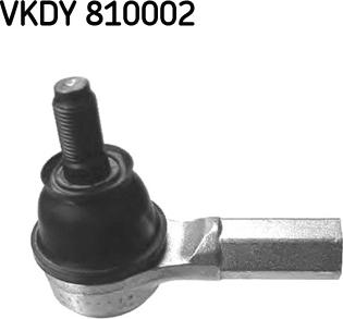 SKF VKDY 810002 - Наконечник рульової тяги, кульовий шарнір autozip.com.ua