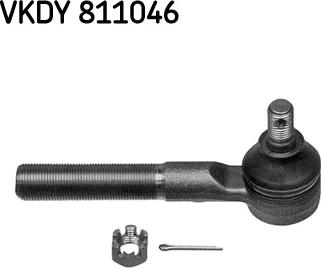 SKF VKDY 811046 - Наконечник рульової тяги, кульовий шарнір autozip.com.ua