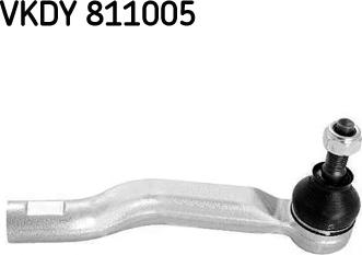 SKF VKDY 811005 - Наконечник рульової тяги, кульовий шарнір autozip.com.ua