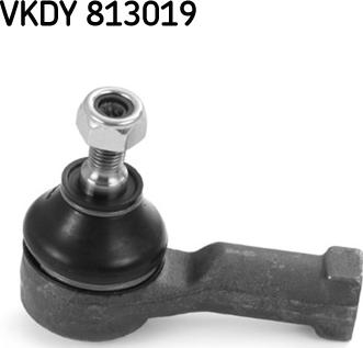 SKF VKDY 813019 - Наконечник рульової тяги, кульовий шарнір autozip.com.ua